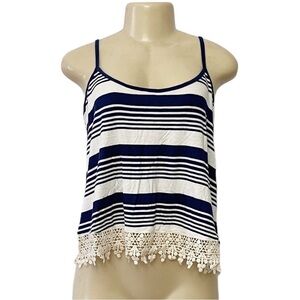 Love Tree Happens Stripe‎ Tank Top
